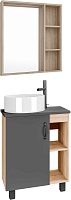Grossman Мебель для ванной Флай 60 GR-3013 дуб сонома/серая